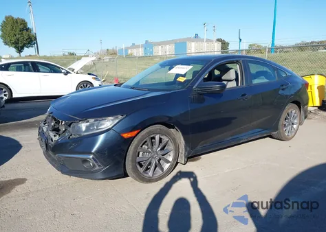 2019 Honda Civic Ex из США, поврежденный, VIN 19XFC1F36KE013791